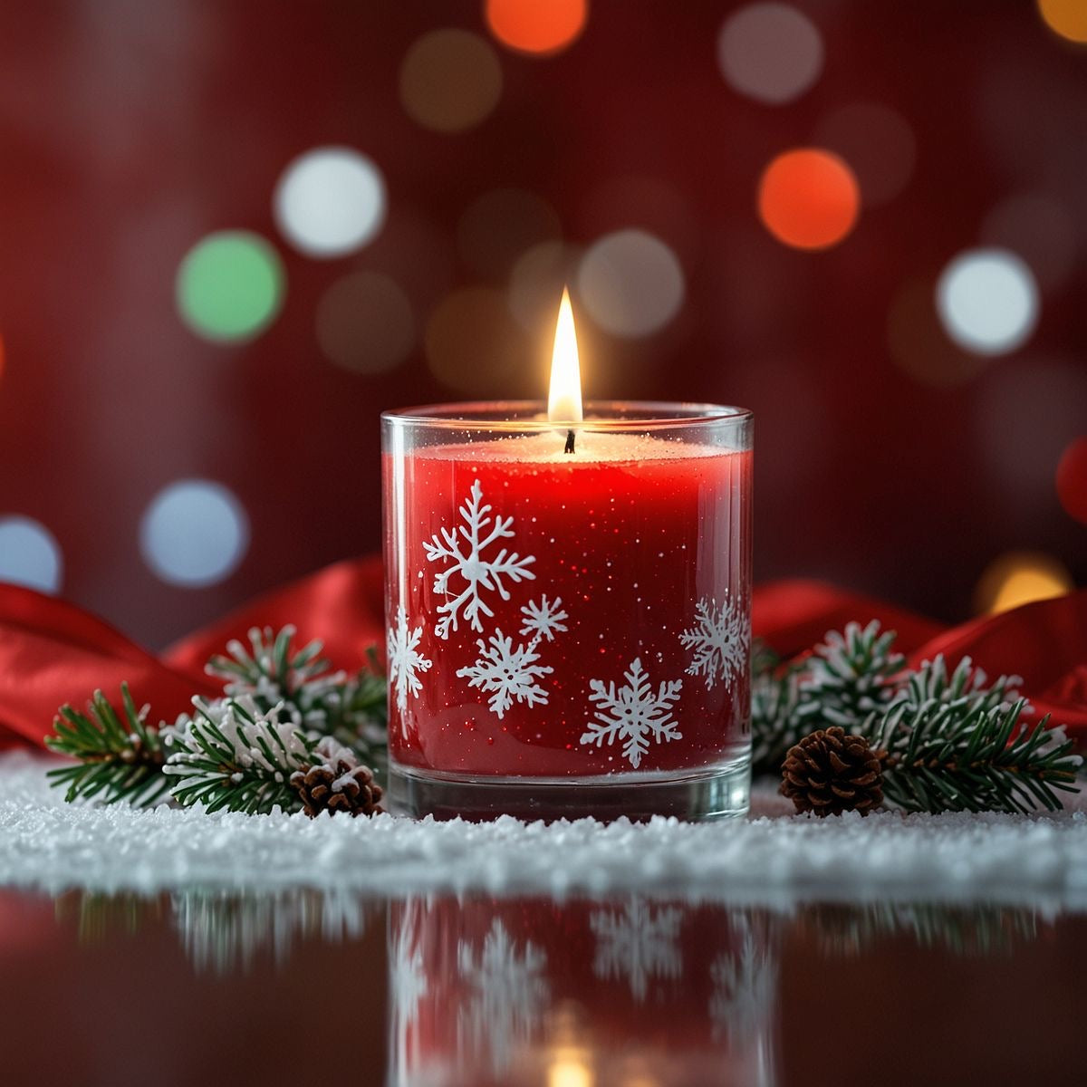 Christmas Candle Jars