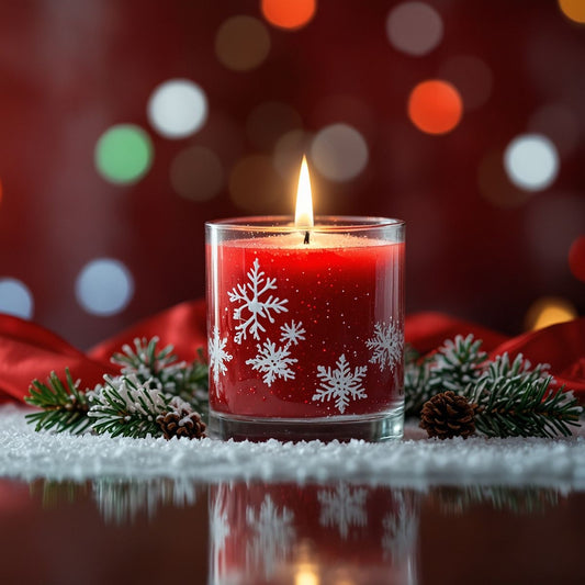 Christmas Candle Jars